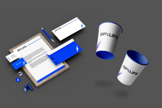 do complete branding, logo, business card, letterhead, social media kit