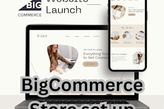 design customize and create bigcommerce site