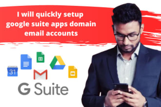 help you to do g suite,google workspace setup and troubleshoot