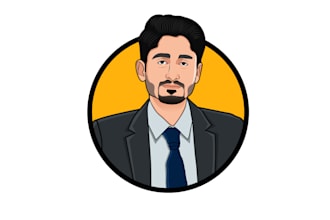 make a vector portrait for you
