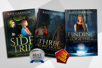 design awesome kindle paperback, ebook cover, amazon cover, book cover design
