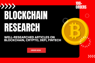 conduct research on cryptocurrency, blockchain, nft and defi