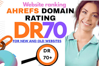 increase domain rating to ahrefs dr 50 by offpage seo
