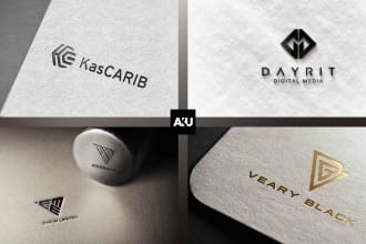 create modern  abstract lettermark logo design