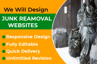 design your junk removal website