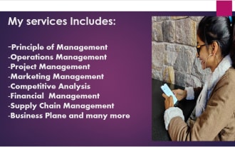 help you in business management and project management