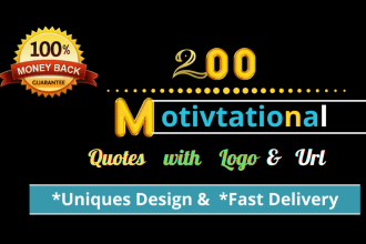 do custom motivational image quotes for an instagram and twitter marketing