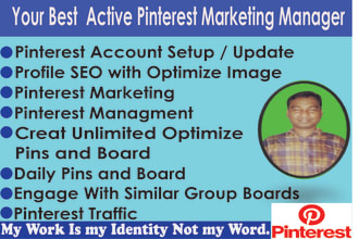 be your best active pinterest marketing manager