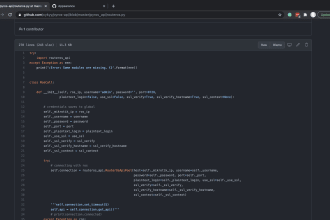 develop python script for mikrotik routeros using API