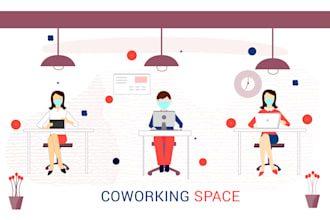 draw any vector illustration for your website or brand