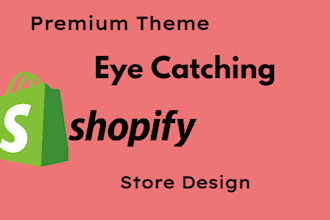 design a profitable shopify website or shopify store, dropshipping store