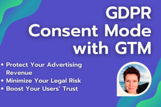 do gdpr compliance, google consent mode setup for enhanced privacy tracking