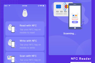 develop nfc read write application android and IOS