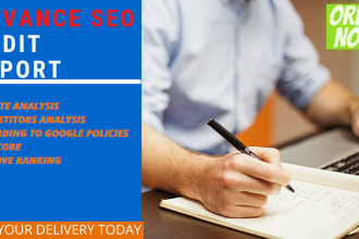 make seo audit report and competitor analysis