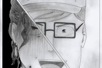 make a manga page or a script for your manga