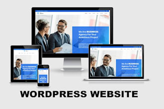 design wordpress website by divi theme or elementor pro