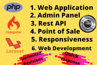 php, laravel, js developer web developer