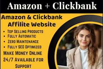 create affiliate amazon autopilot website and clickbank affiliate autoblog