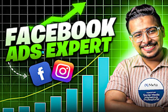 setup fb ads campaign and do facebook advertising, marketing and instagram ads