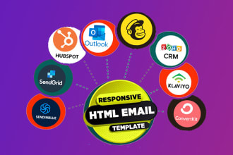 convert your psd, png, ai, pdf, xd, figma to responsive html email template