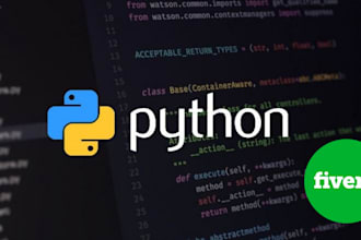 do any python programming for you