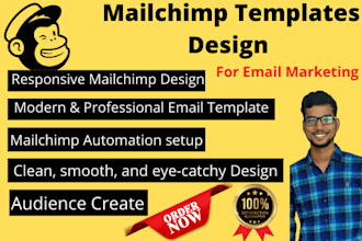 do mailchimp template design email marketing and automation