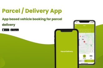 develop logistics courier parcel delivery apps