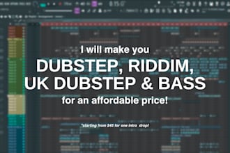 make you dubstep, riddim, colour bass, UK dubstep  bass track