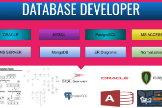 do database, erd, eerd, dbms, sql queries, postgresql, oracle, mysql