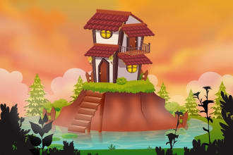 draw background for your cartoons, illustration and comics