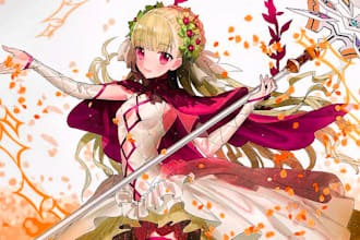 make anime character design and nsfw