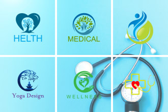 do health wellness medical spa yoga beauty logo