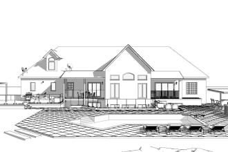 create quick architectural sketchup pro 3d models