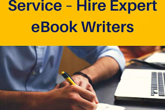 write an exclusive hard selling ebook for you