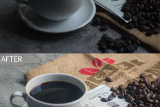 retouch and color grade your photos