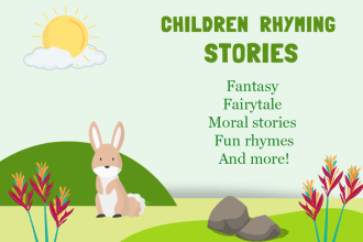 ghostwrite children poems and rhyming stories for you
