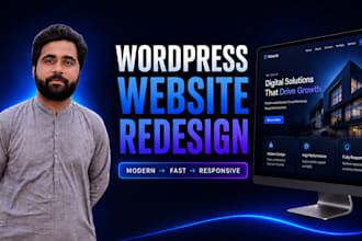 redesign and modernize your wordpress website with elementor