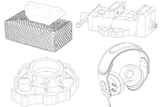 prepare premium quality patent drawings
