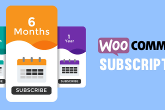 create woocommerce subscription or shopify website