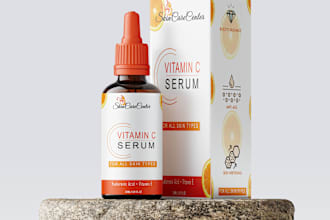 design bottle label, and cbd label design