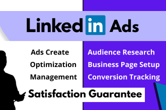 setup effective linkedin ads campaign and business page