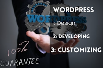 design, build, rebuild, clone, modify, fix, or create your wordpress website