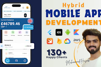 develop a high performance flutter app for ios, android, and web