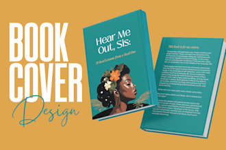 design KDP book cover, notebook design, ebook cover design