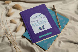 design book cover notebook cover interior layout and ebook