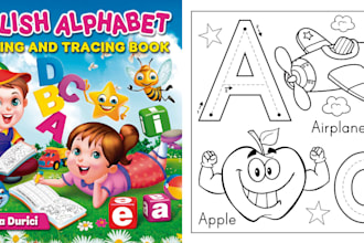 design a children work book