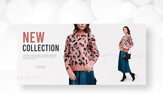 do professional minimalist website banner design