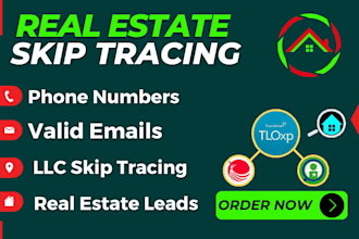 do real estate skip tracing and bulk skip tracing business