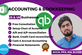 done bookkeeping and prepare tax return for you