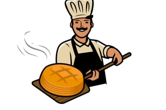 design creative high quality bakery logo for you in just 1 day
